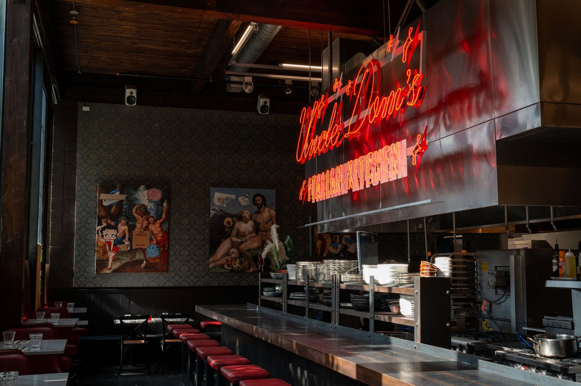 Uncle Dom’s Italian Kitchen restaurant in Seattle, United States