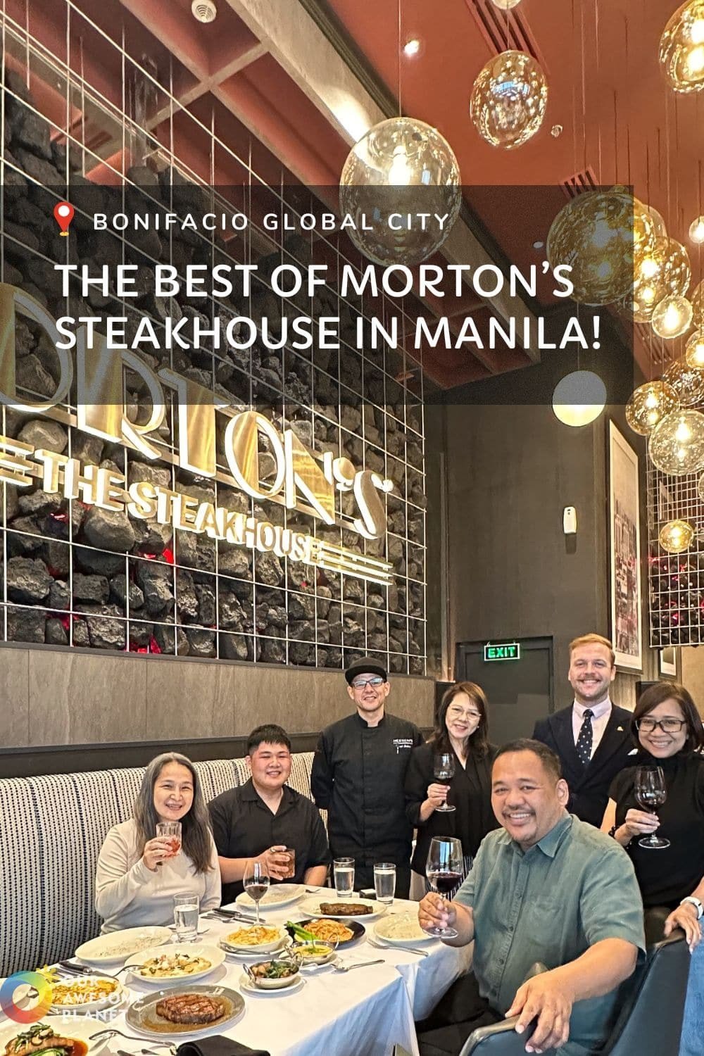 Morton’s The Steakhouse – Uptown Eastgate, Restaurant in Manila
