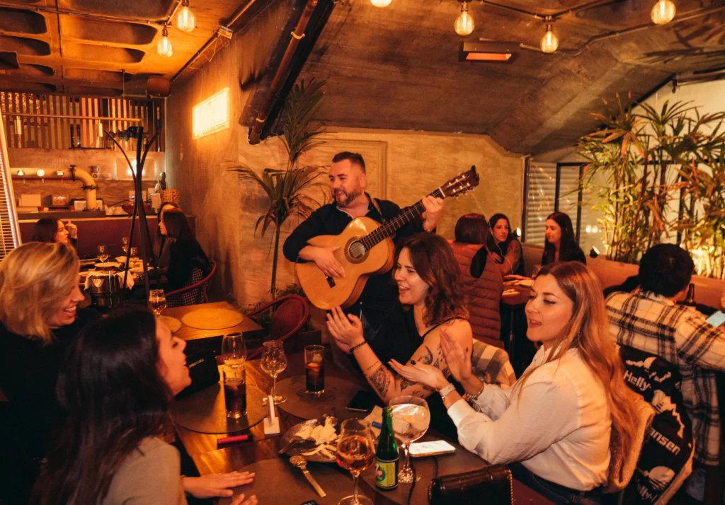 La Flaca restaurant in Madrid, Spain