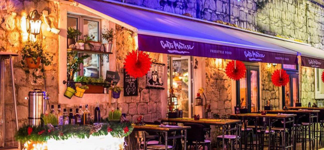 Corto Maltese restaurant in Split, Croatia