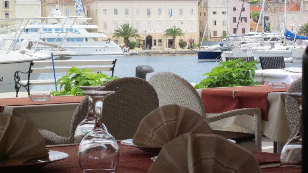 Nostromo restaurant in Mali Losinj, Croatia