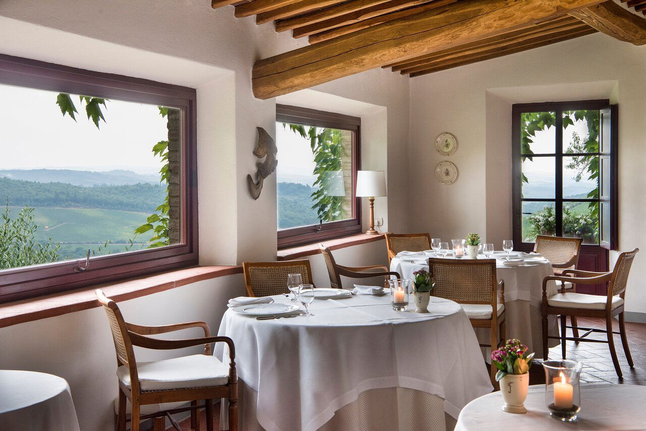 La Colonna, Restaurant in Castelnuovo Berardenga