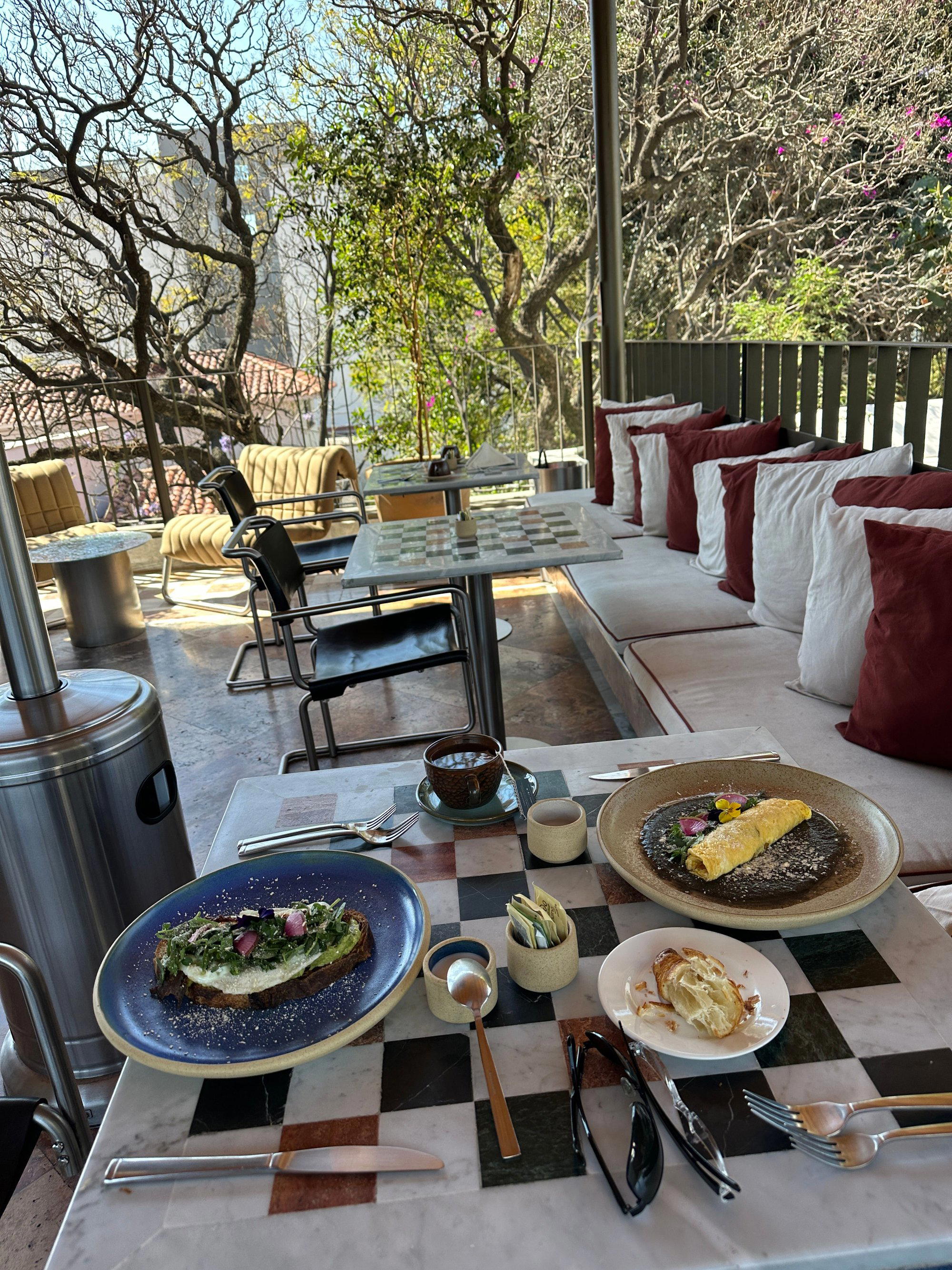 Dama Terraza restaurant in Mexico City, Mexico