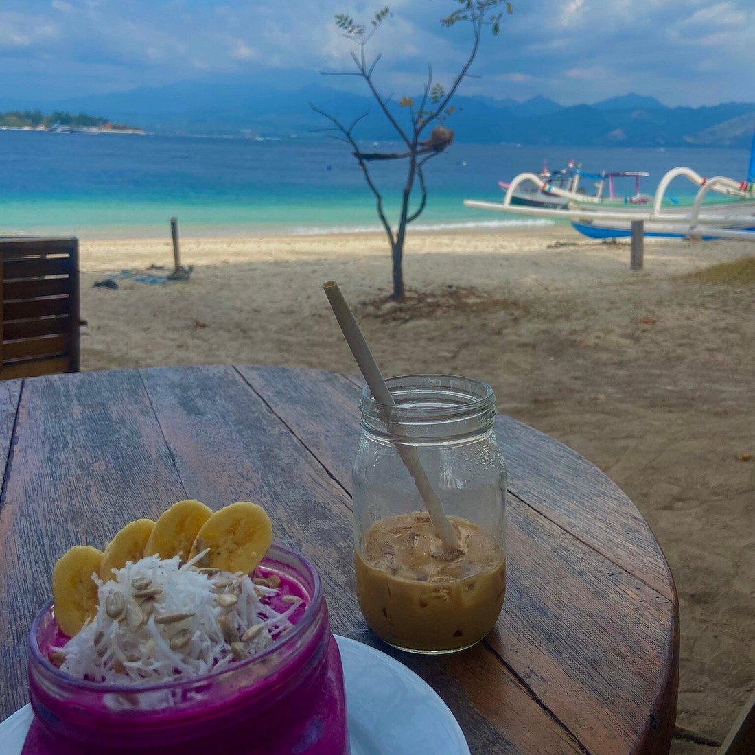 Banyan Tree Café restaurant in Lombok, Indonesia