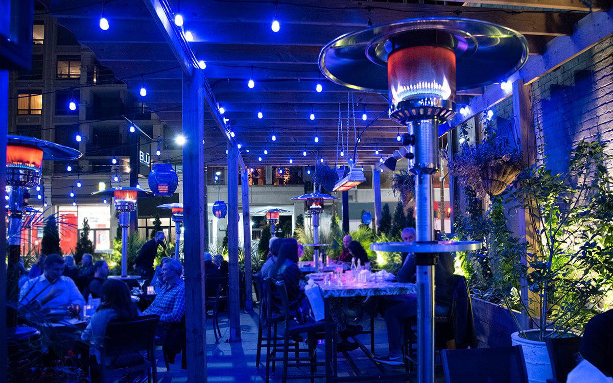 Blu Ristorante restaurant in Toronto, Canada