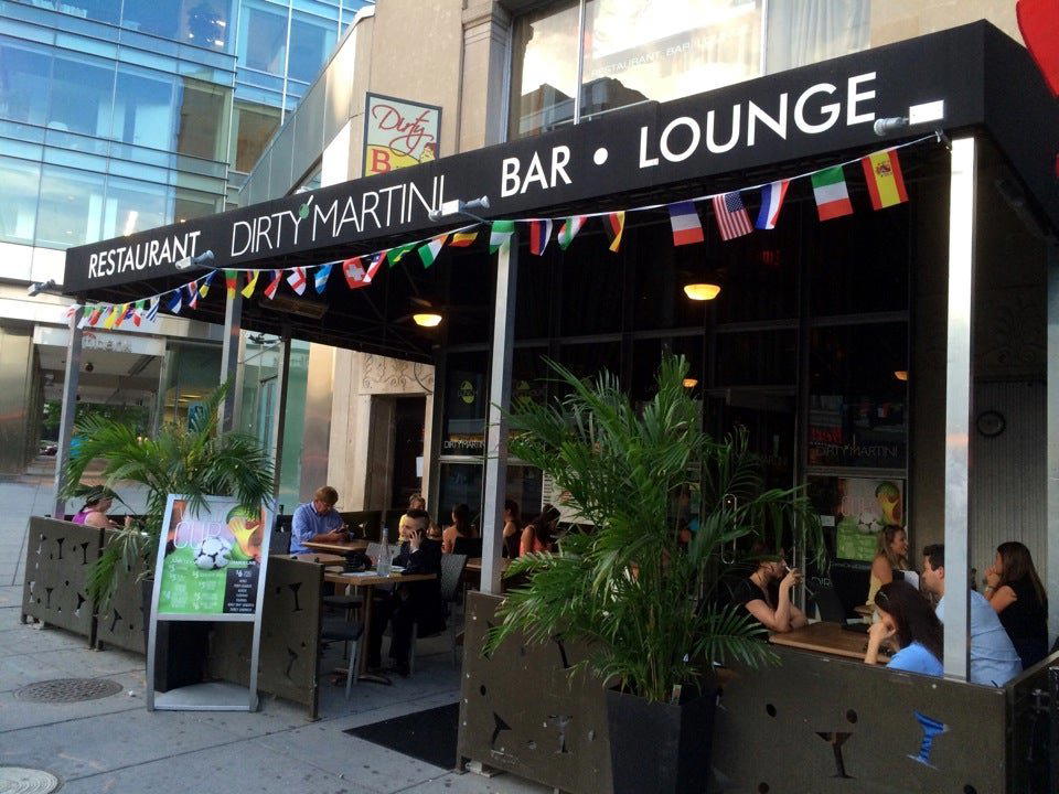 Dirty Martini restaurant in Washington DC, United States