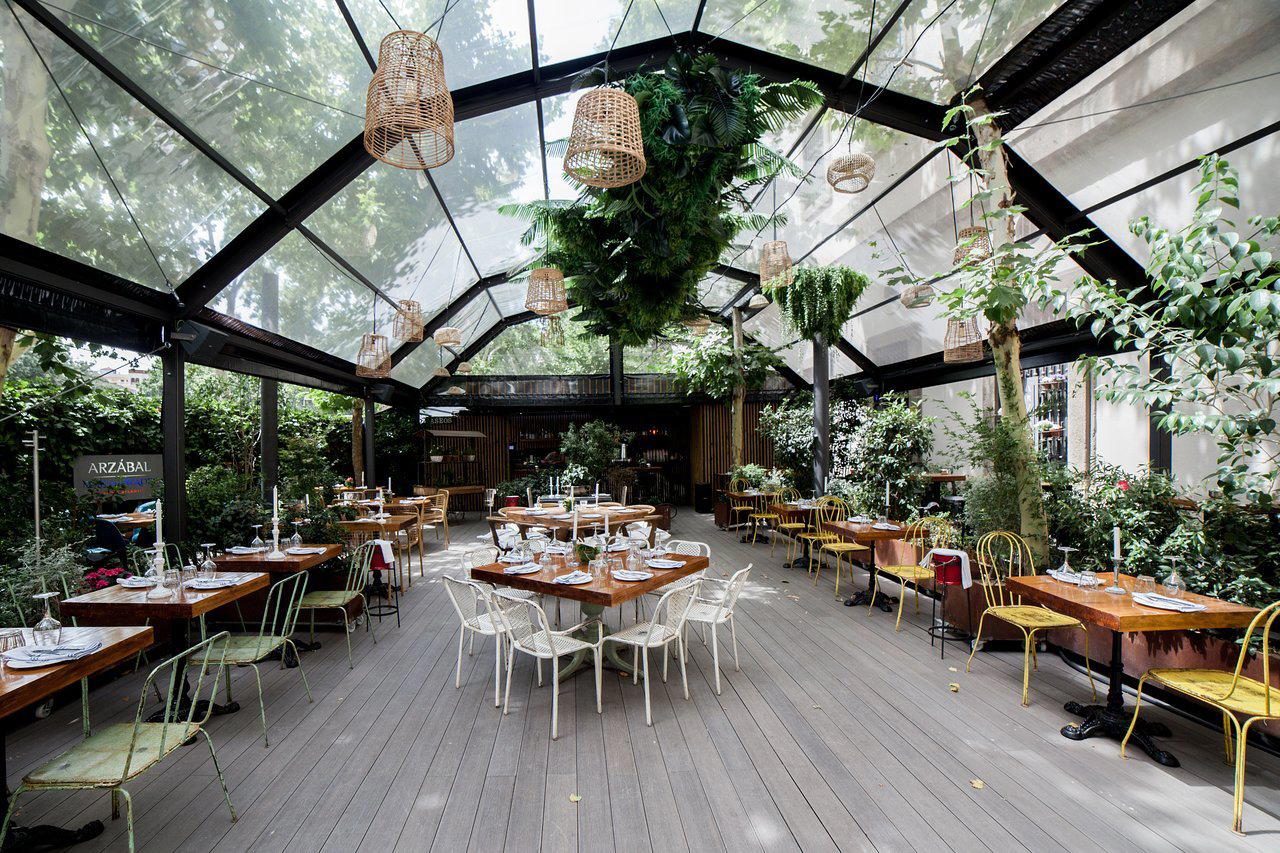 Arzábal restaurant in Madrid, Spain