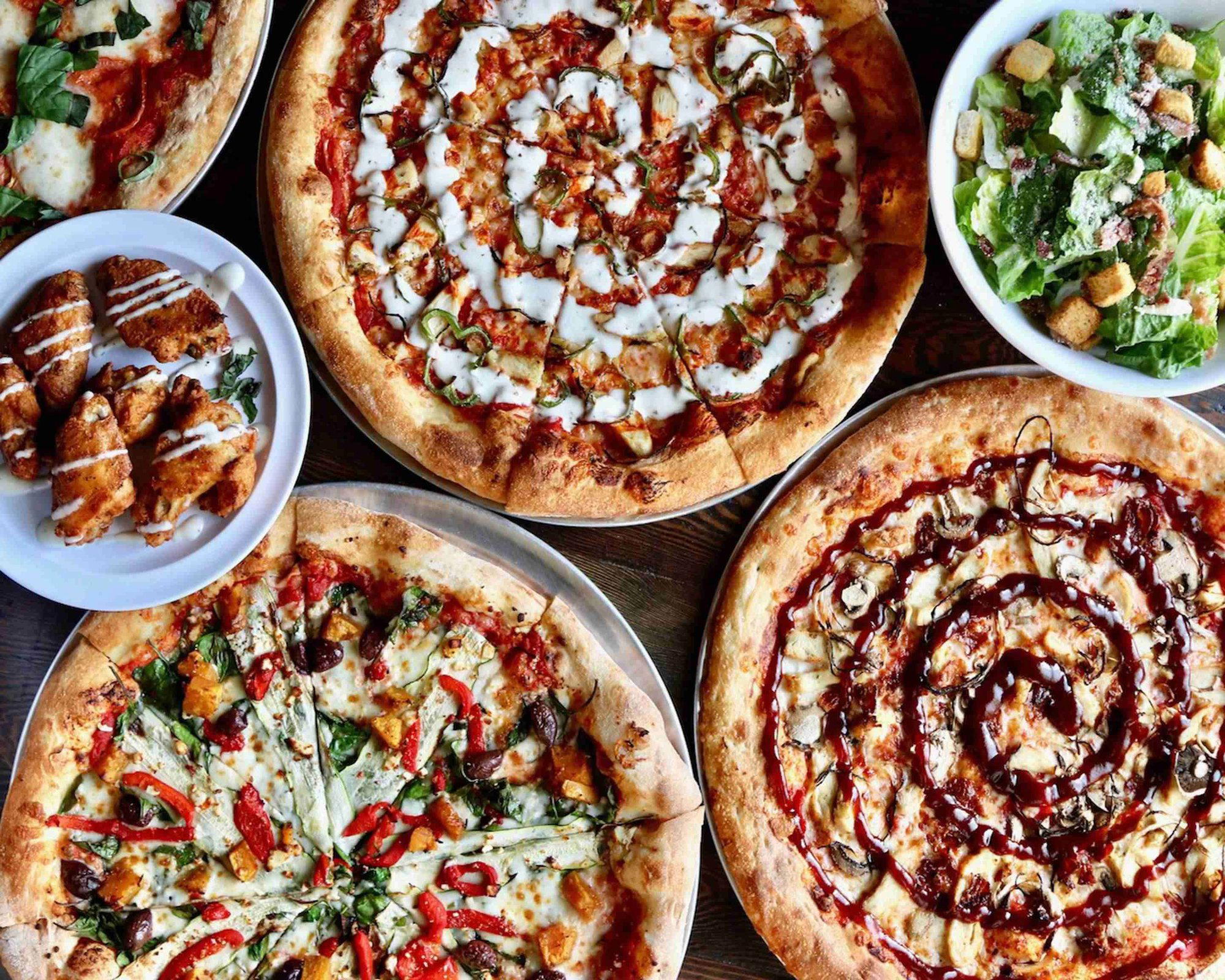 Lucifers Pizza restaurant in Studio City, United States