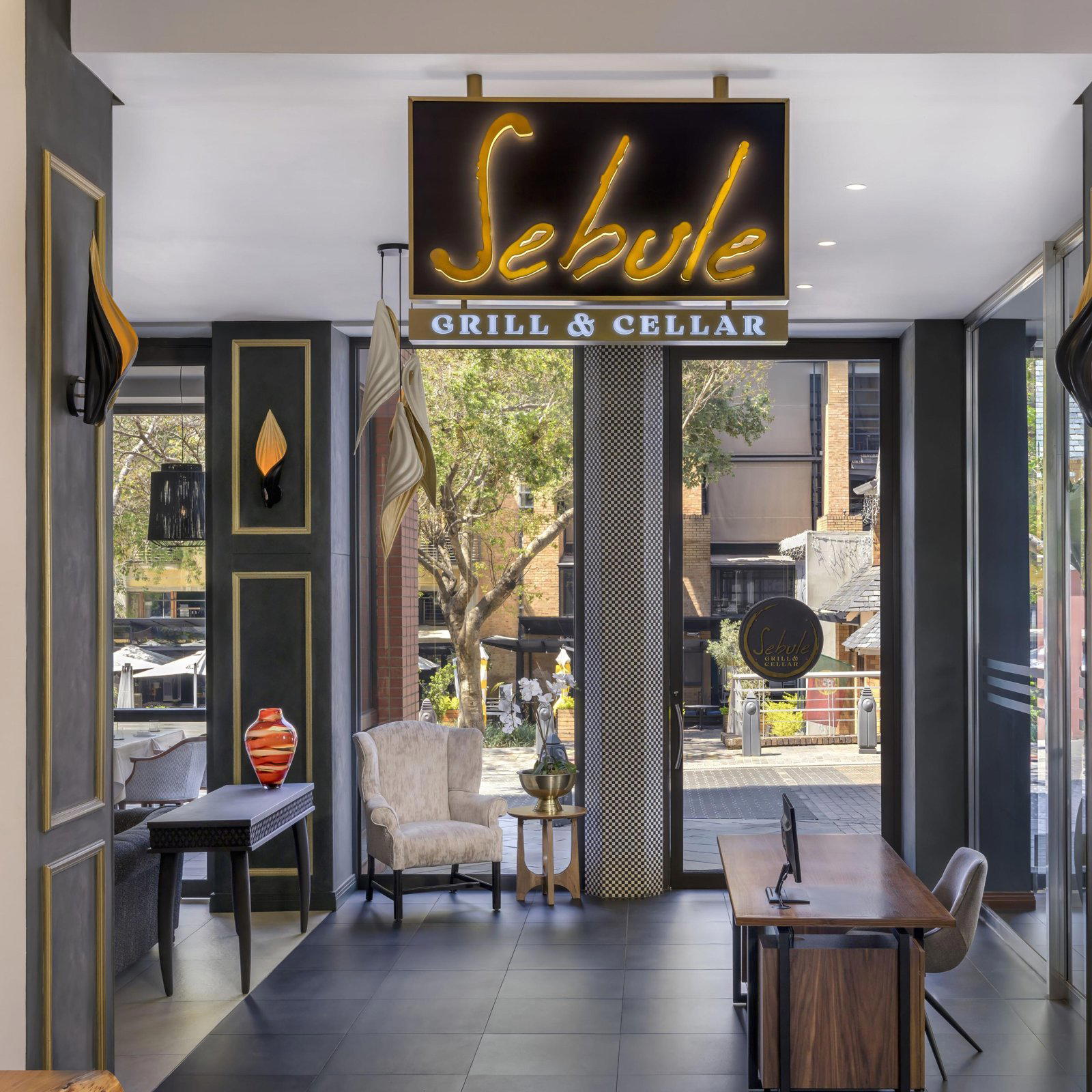 Sebule Grill & Cellar restaurant in Johannesburg
