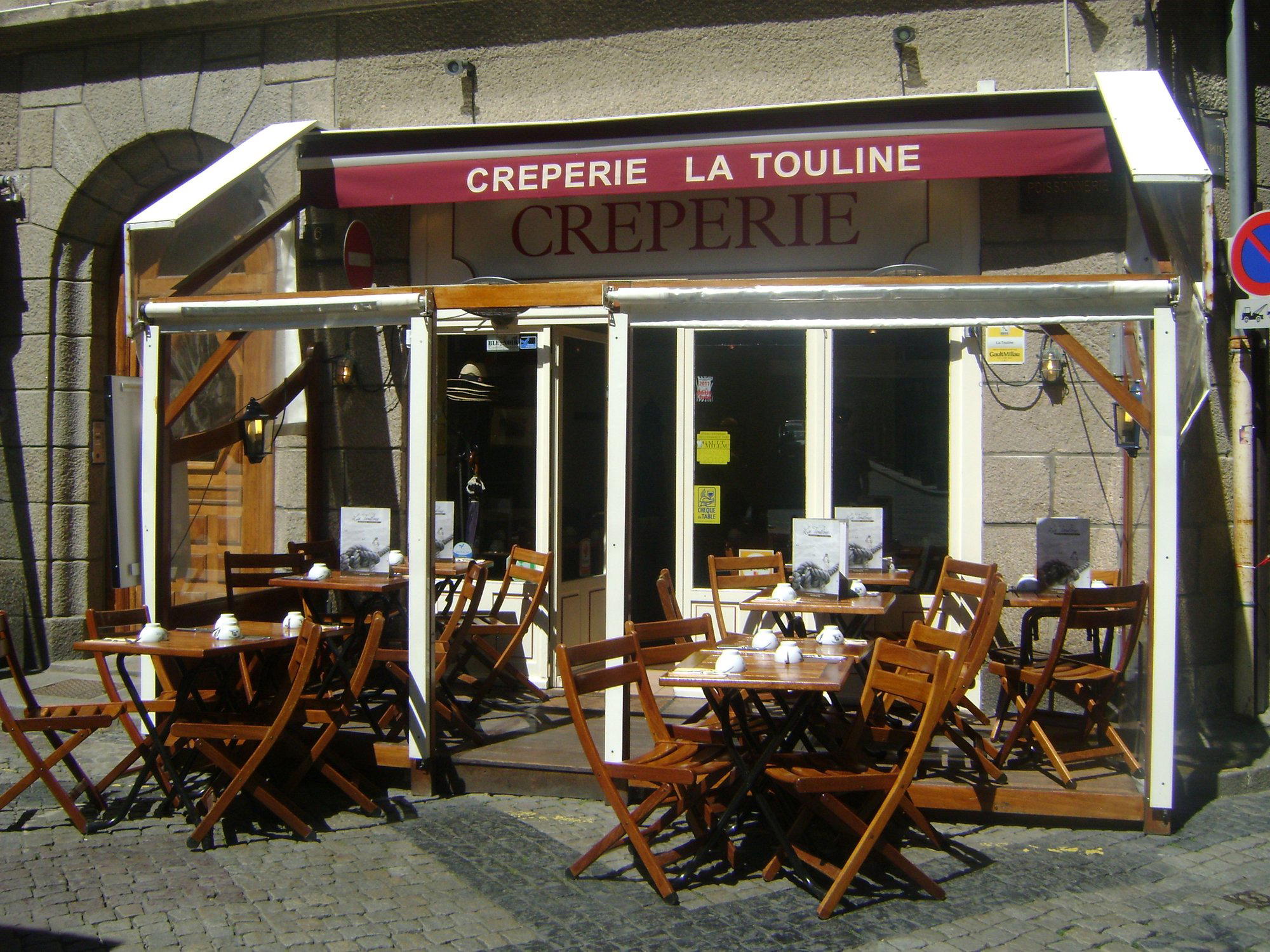 La Touline restaurant in Saint Malo, France