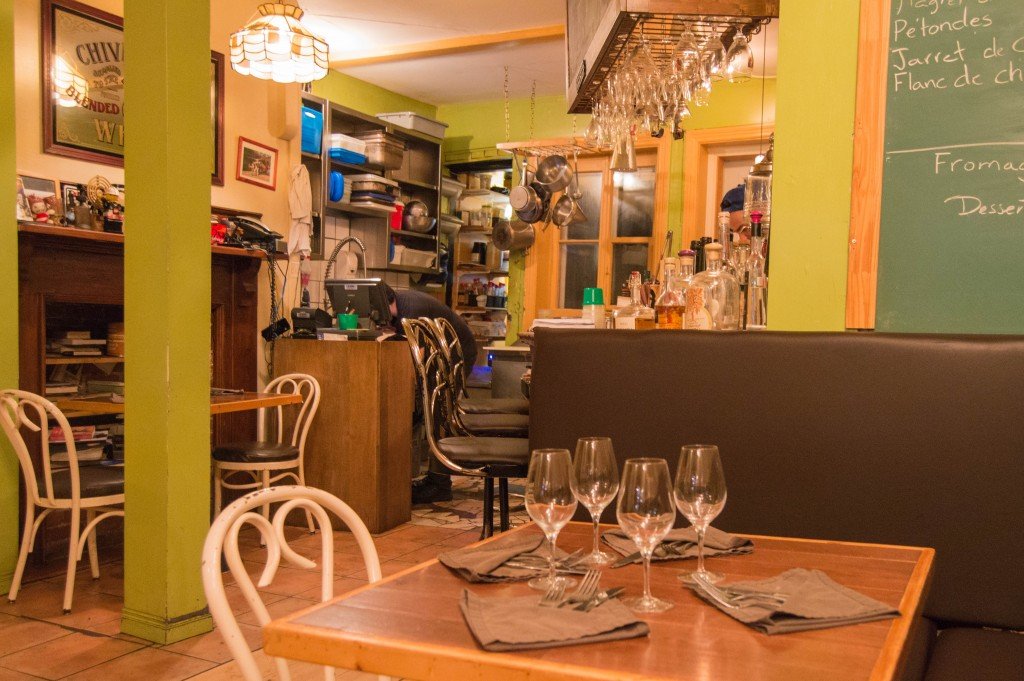 L'Affaire est ketchup restaurant in Quebec, Canada