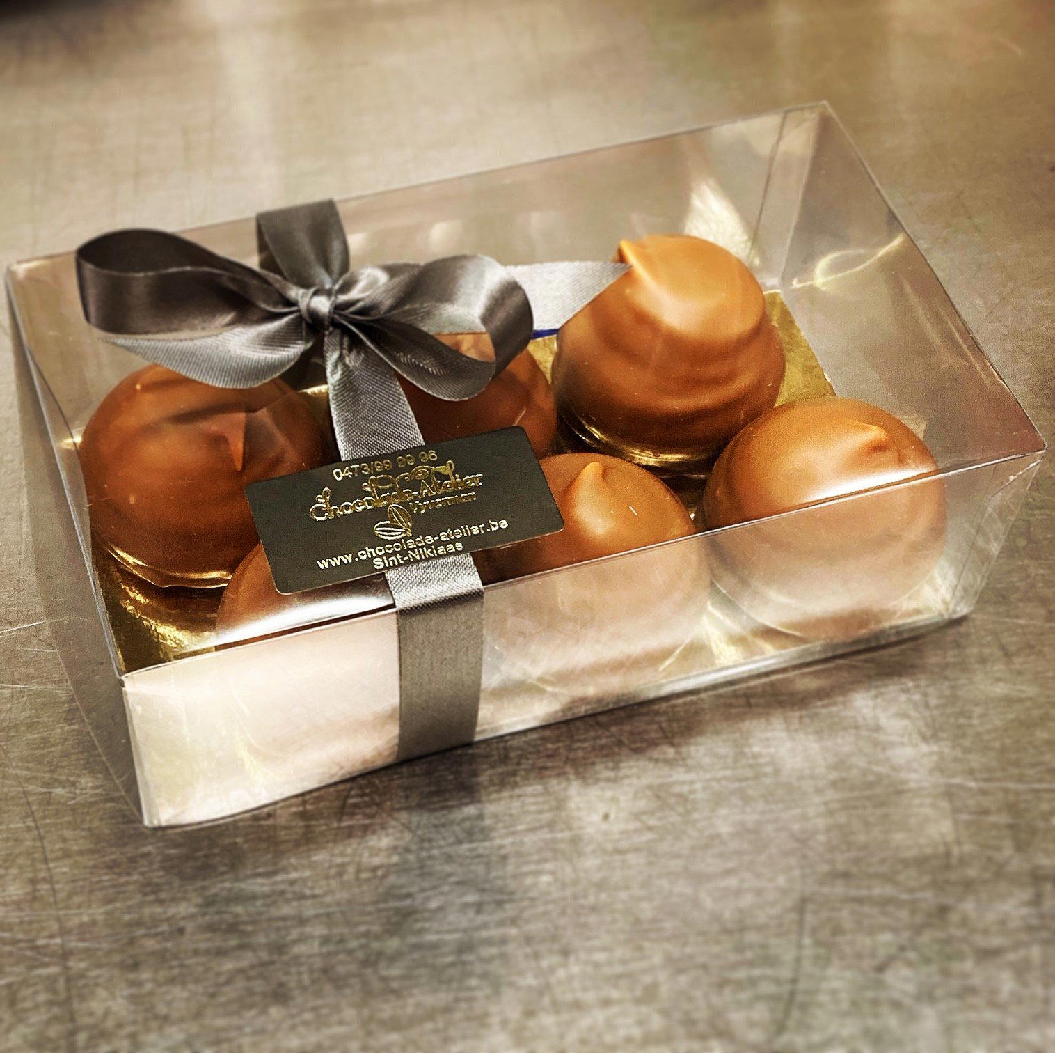 Chocolade-Atelier Vyverman restaurant in Sint Niklaas, Belgium