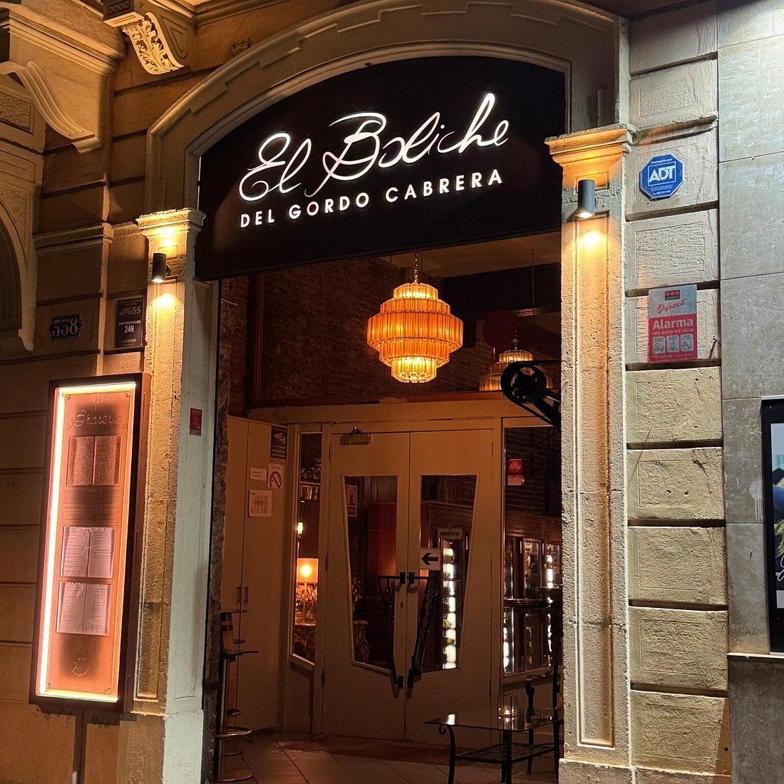El Boliche del Gordo Cabrera restaurant in Barcelona, Spain