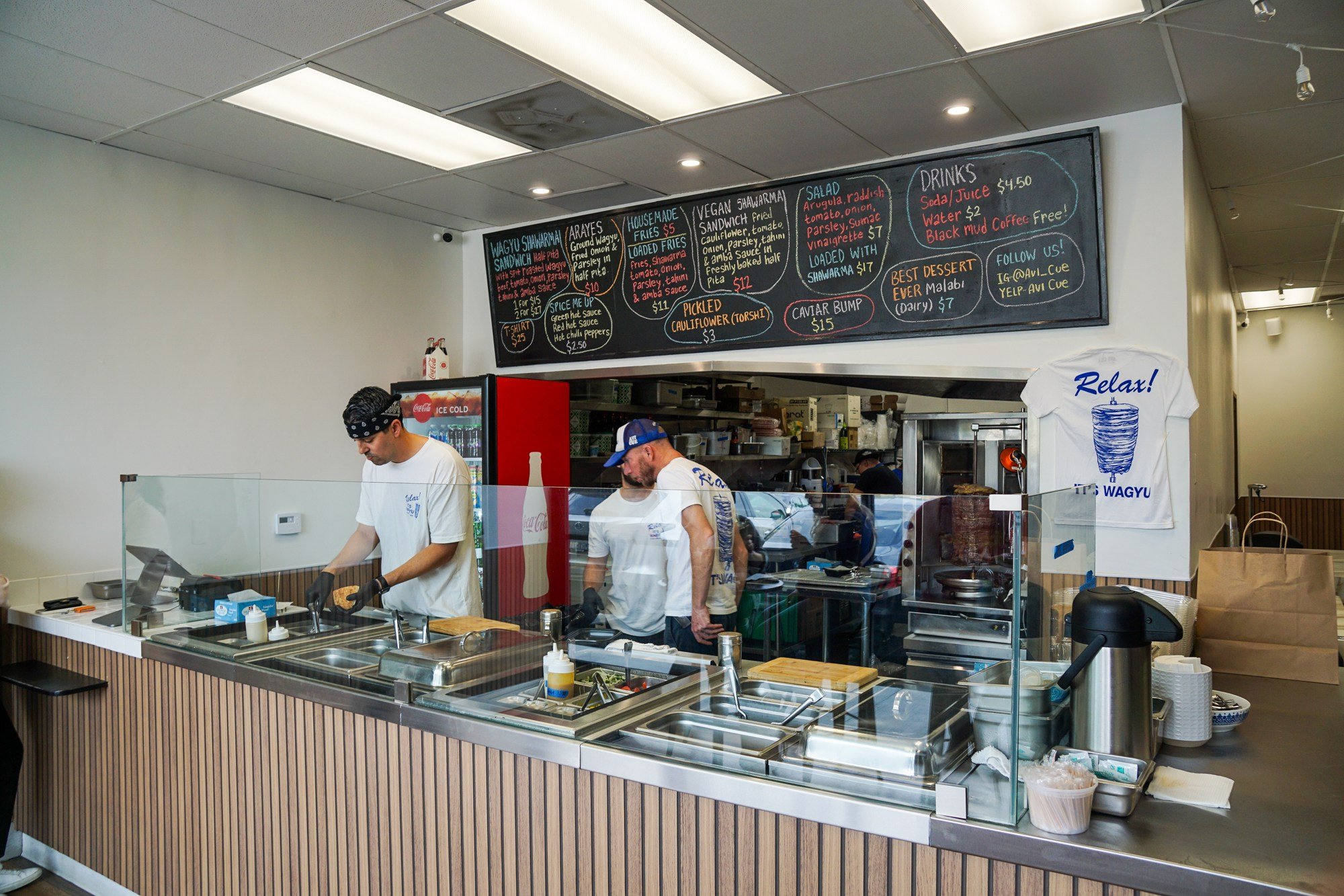 AVI CUE, Restaurant in Los Angeles