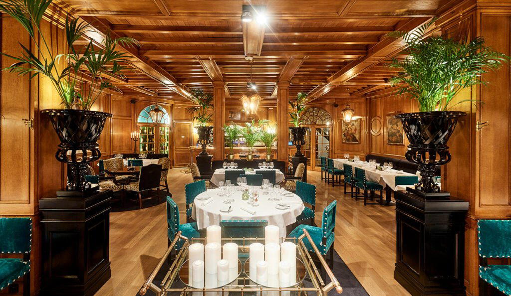 La Maison du Cygne restaurant in Brussels, Belgium