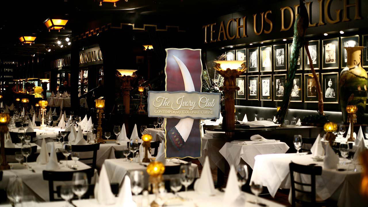 The Ivory Club restaurant in Frankfurt, Germany