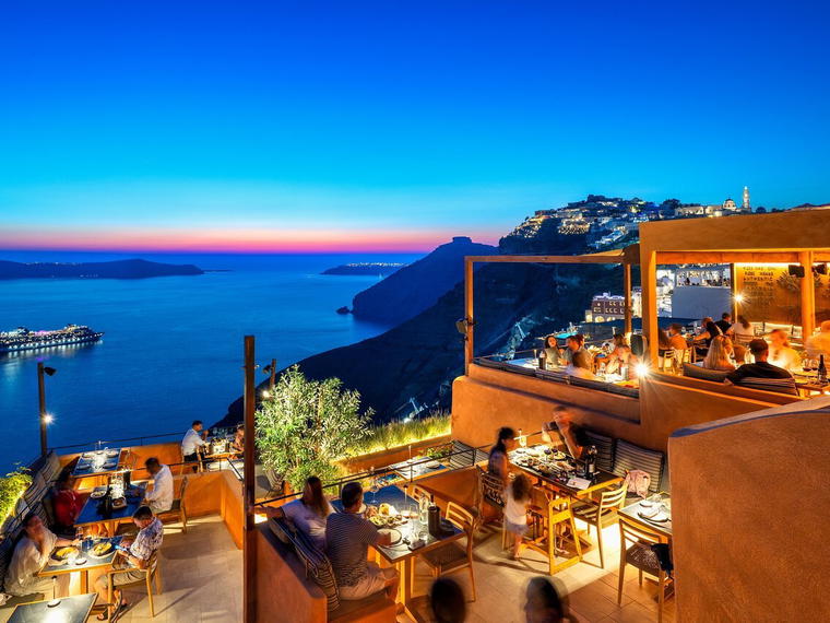 Rizes Gastro Taverna Santorini, Thira, Greece