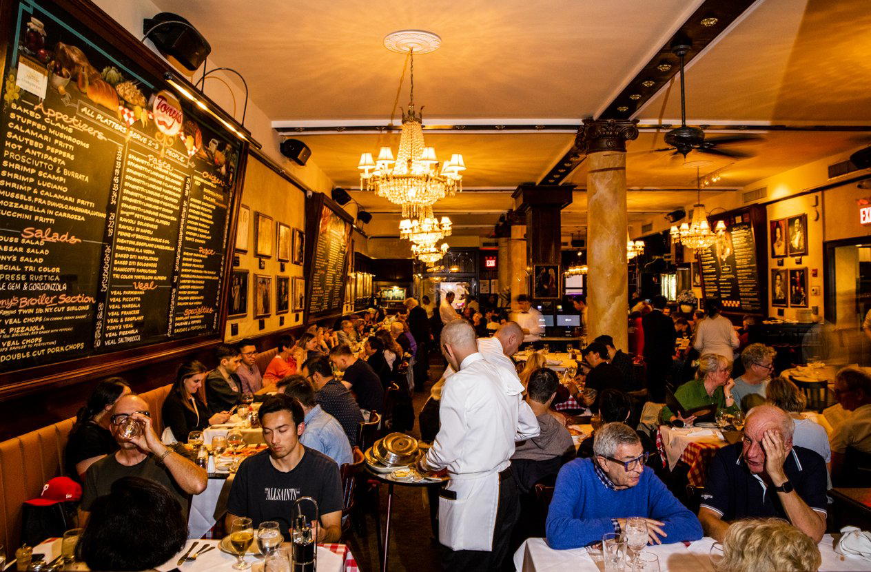 Tony's Di Napoli restaurant in New York City, United States