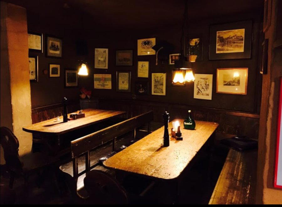 Weinstube Schnitzelbank restaurant in Heidelberg, Germany