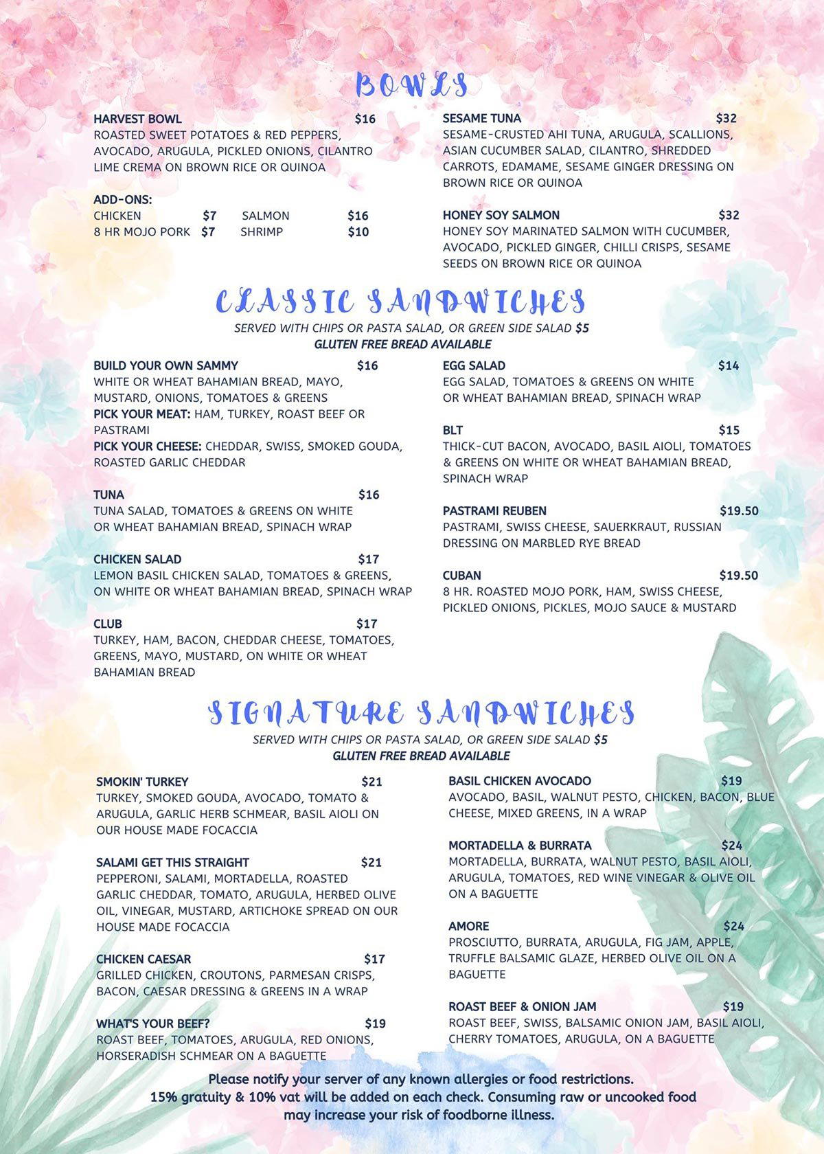 Mi & B's Deli & Bistro restaurant in Nassau