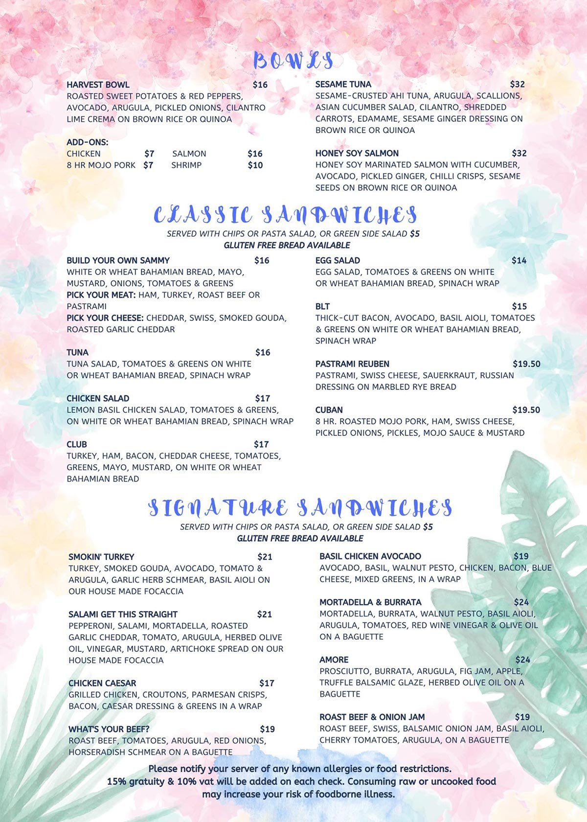 Mi & B's Deli & Bistro restaurant in Nassau