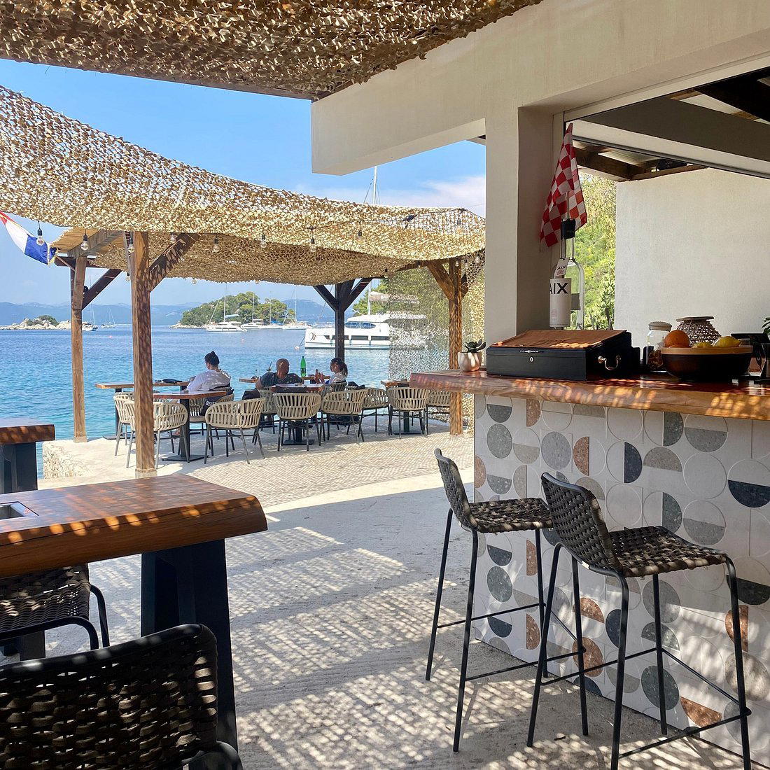 Marijina Konoba restaurant in Prozurska Luka, Croatia