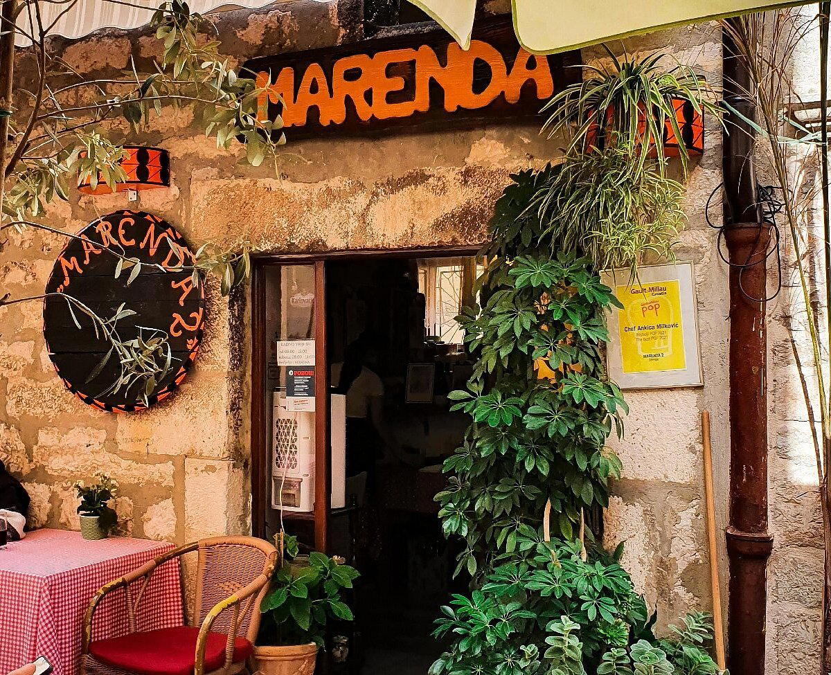 Marenda 2 restaurant in Sibenik, Croatia