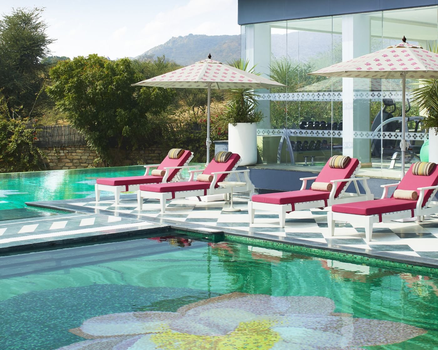 Jal Poolside Cafe, Jaipur, India