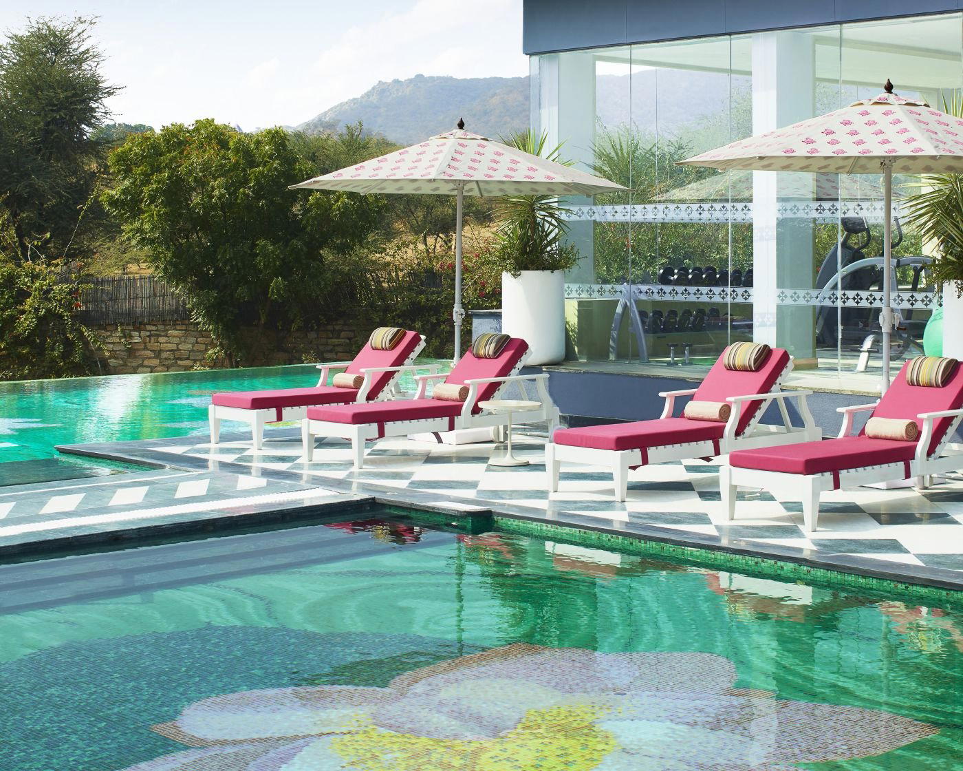 Jal Poolside Cafe restaurant in Jaipur