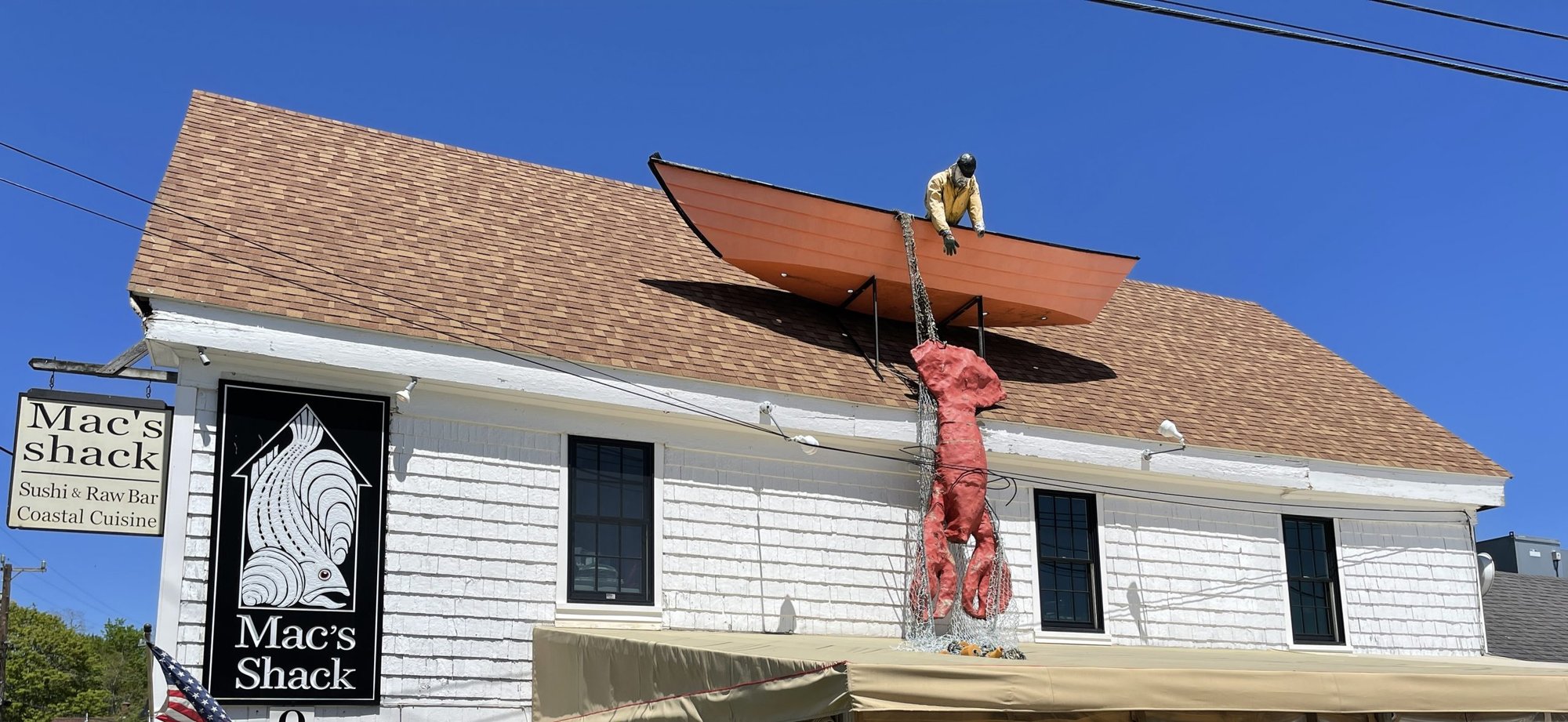 Mac's Shack restaurant in Wellfleet, United States