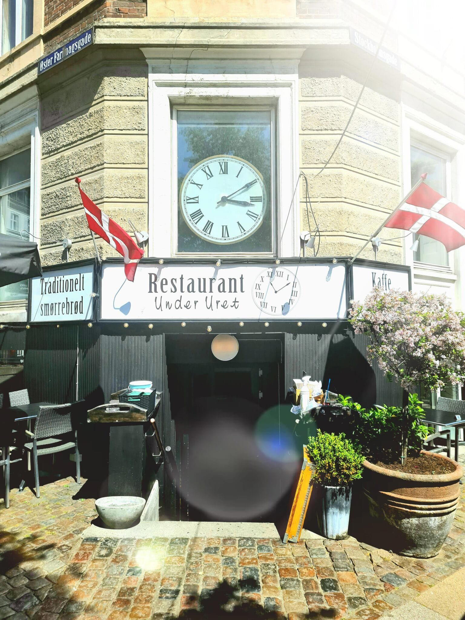 Under Uret restaurant in Copenhagen, Denmark