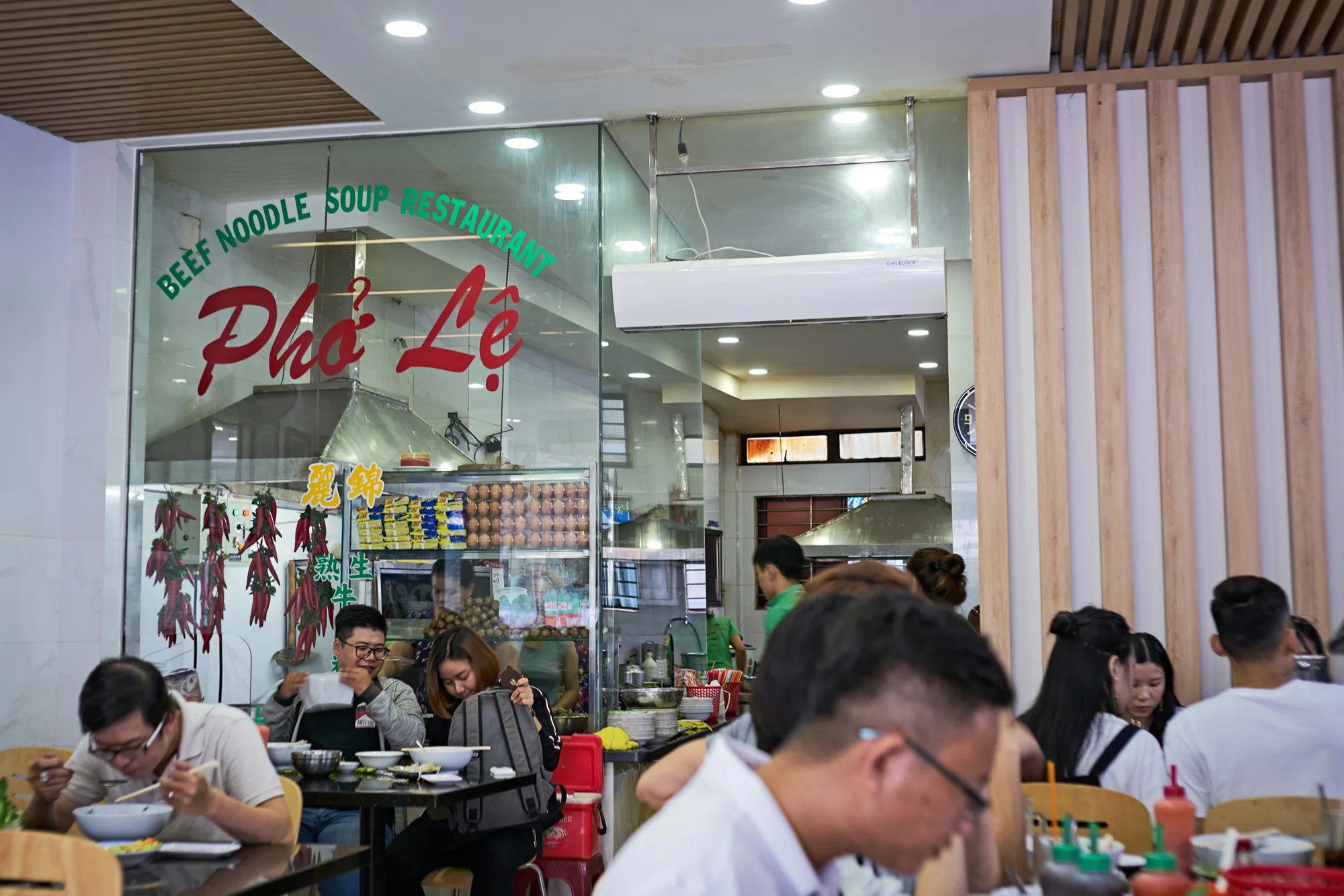 Pho Le restaurant in Ho Chi Minh City, Vietnam
