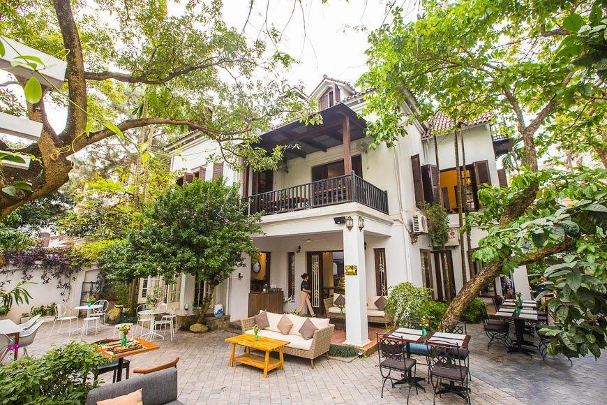 Koto Villa restaurant in Hanoi, Vietnam