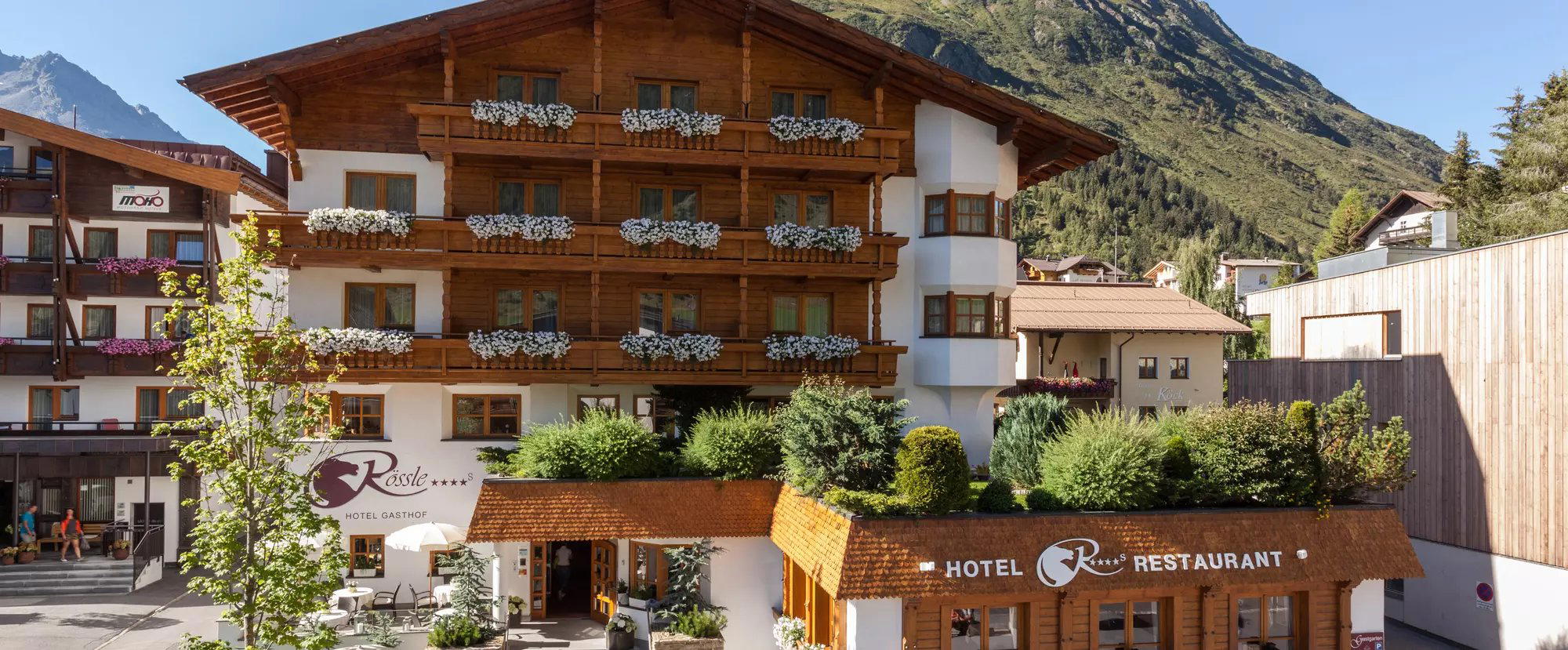 Hotel Rössle Galtür restaurant in Galtur, Austria