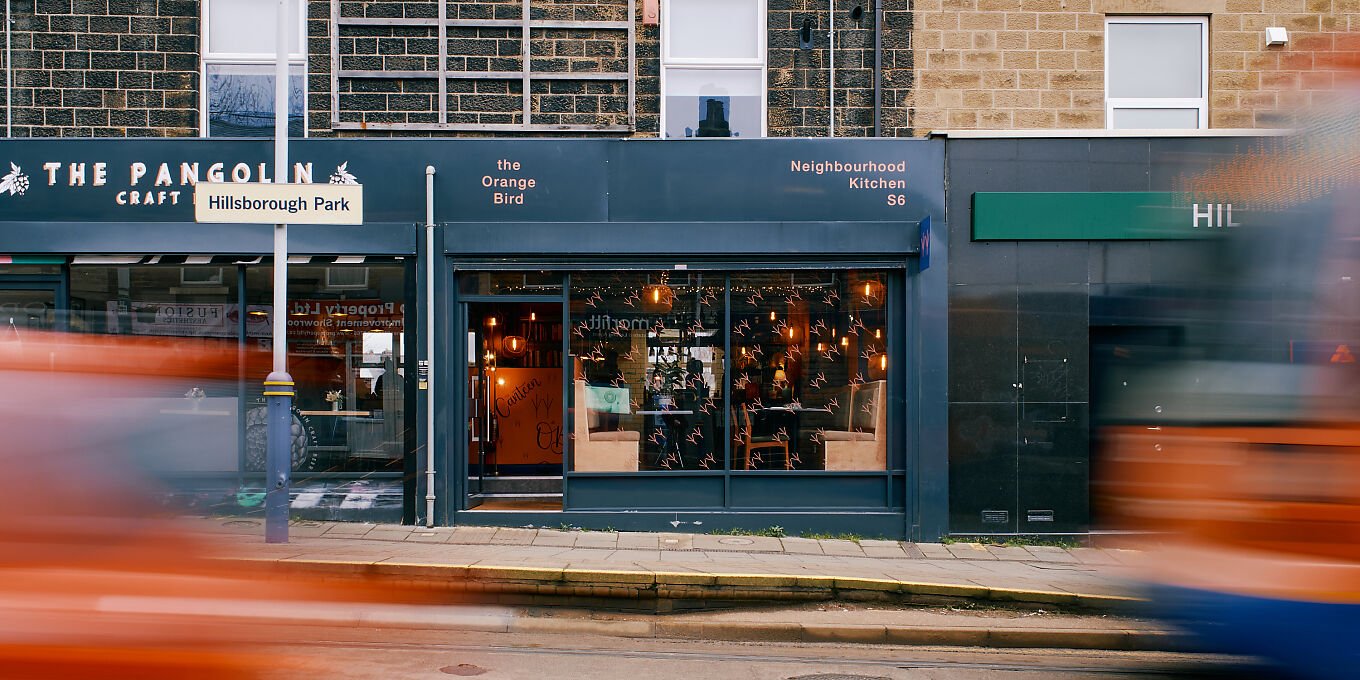 The Orange Bird restaurant in Sheffield, United Kingdom