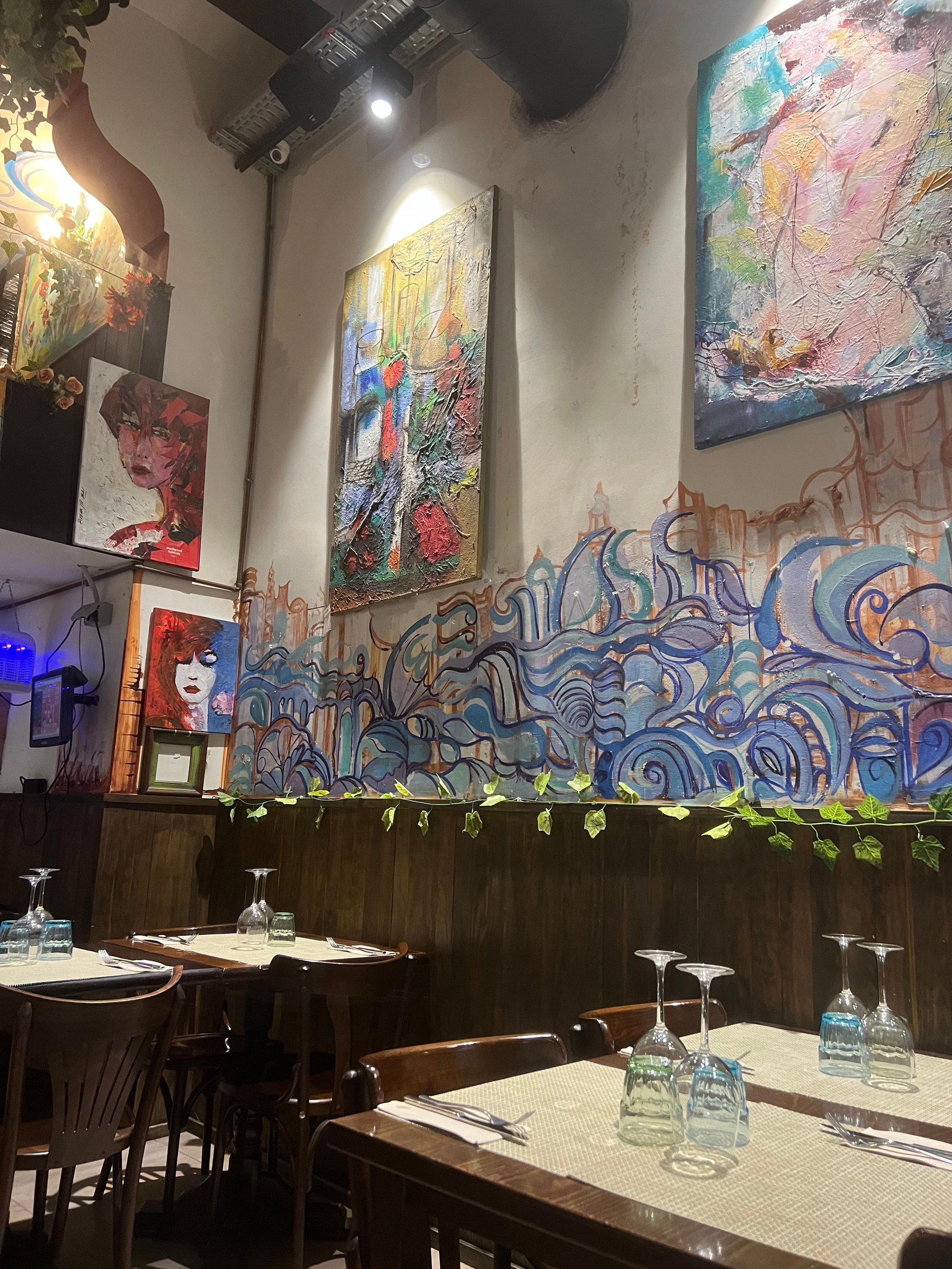 Momo Avinyó restaurant in Barcelona, Spain