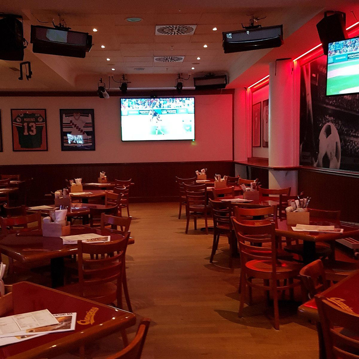 Champions restaurant in Munich, Germany