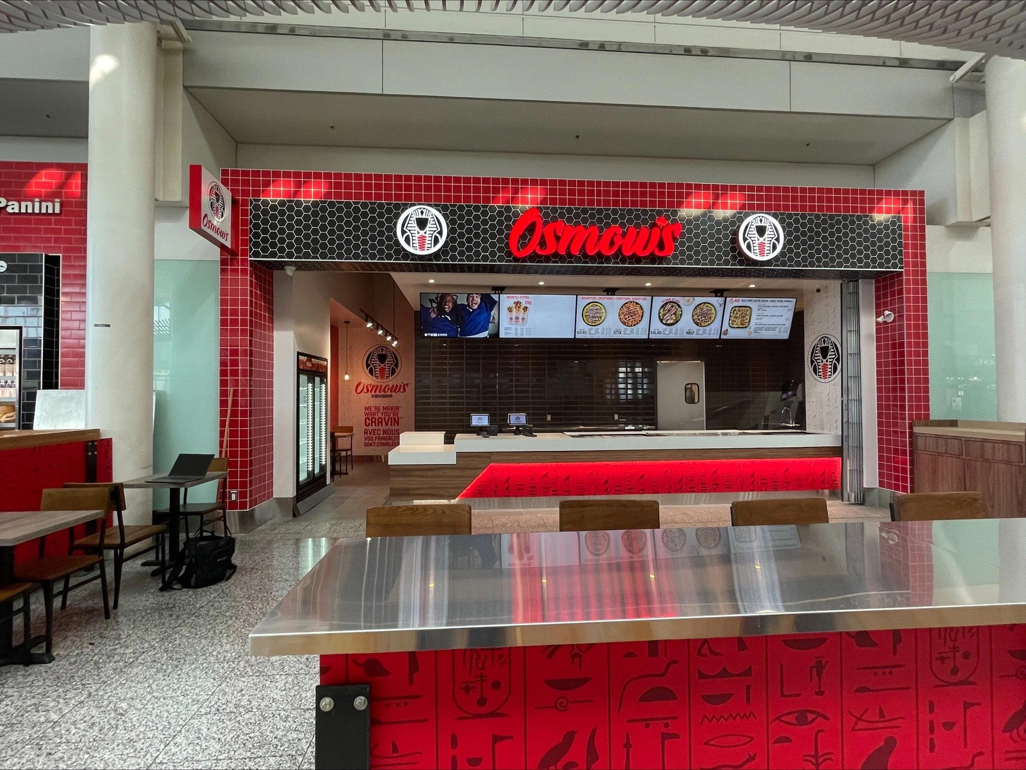 Osmow's restaurant in Toronto, Canada