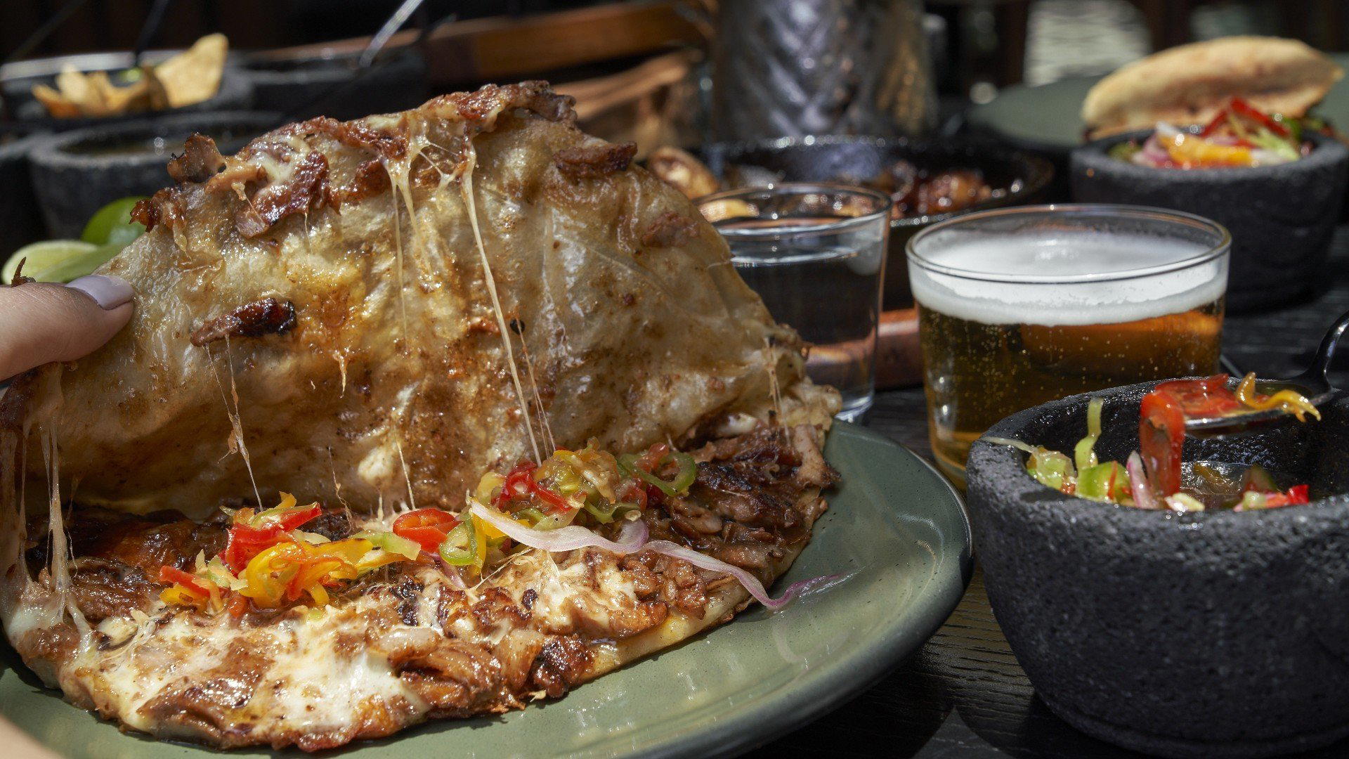 Taquería La Popular Arcos restaurant in Mexico City, Mexico