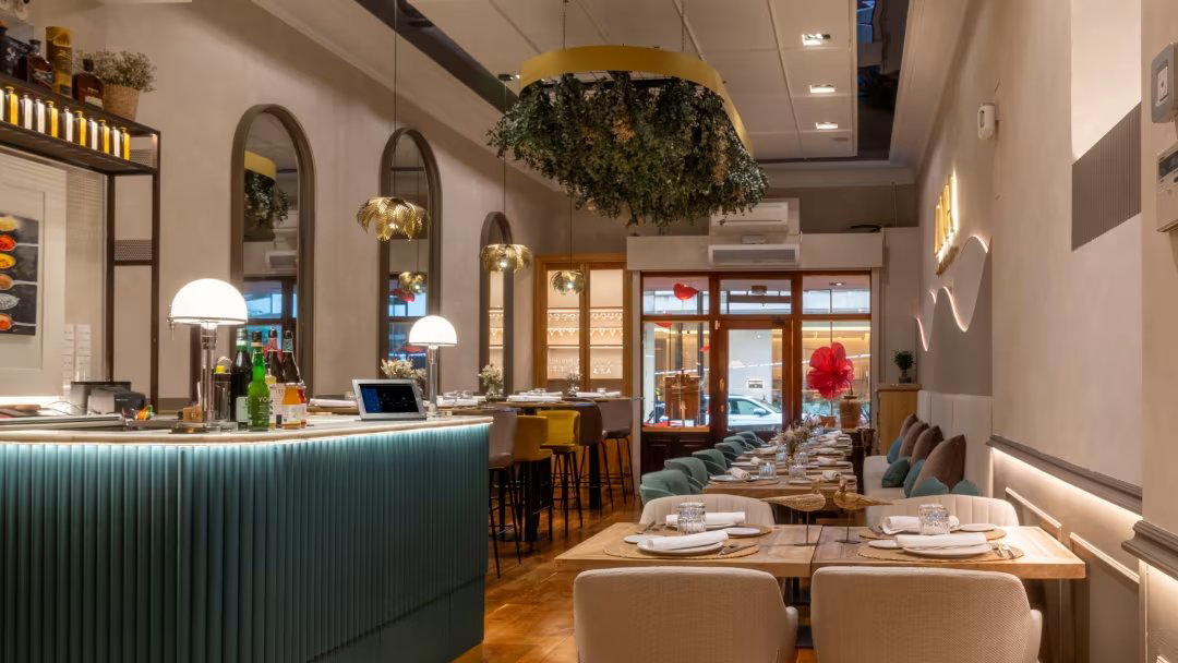 Lina restaurant in Madrid, Spain