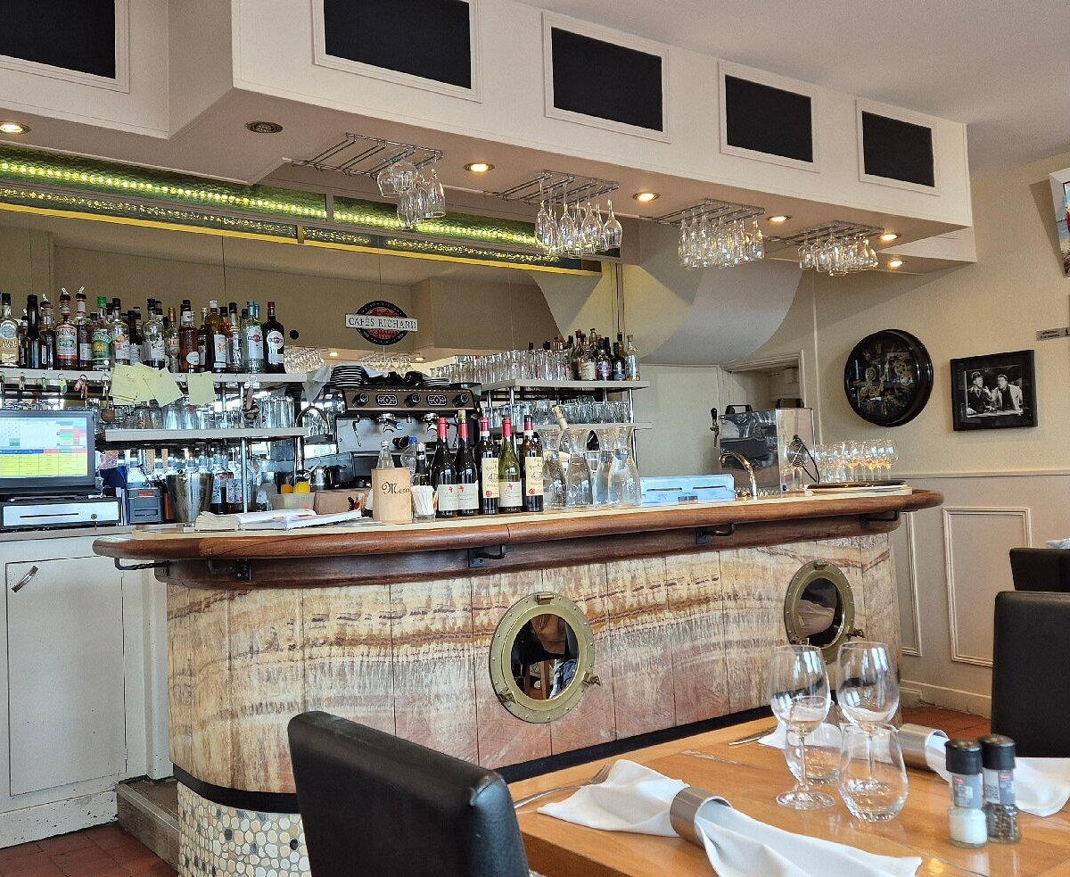 Le Turbot restaurant in Dieppe, France