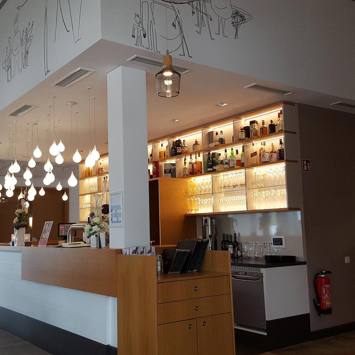 BlauHaus restaurant in Herzberg, Germany