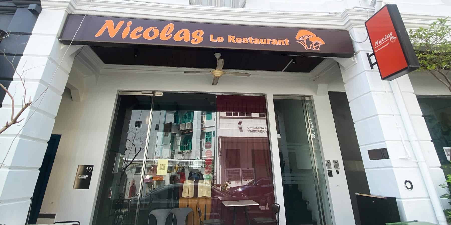 Nicolas Le Restaurant restaurant in Singapore, Singapore