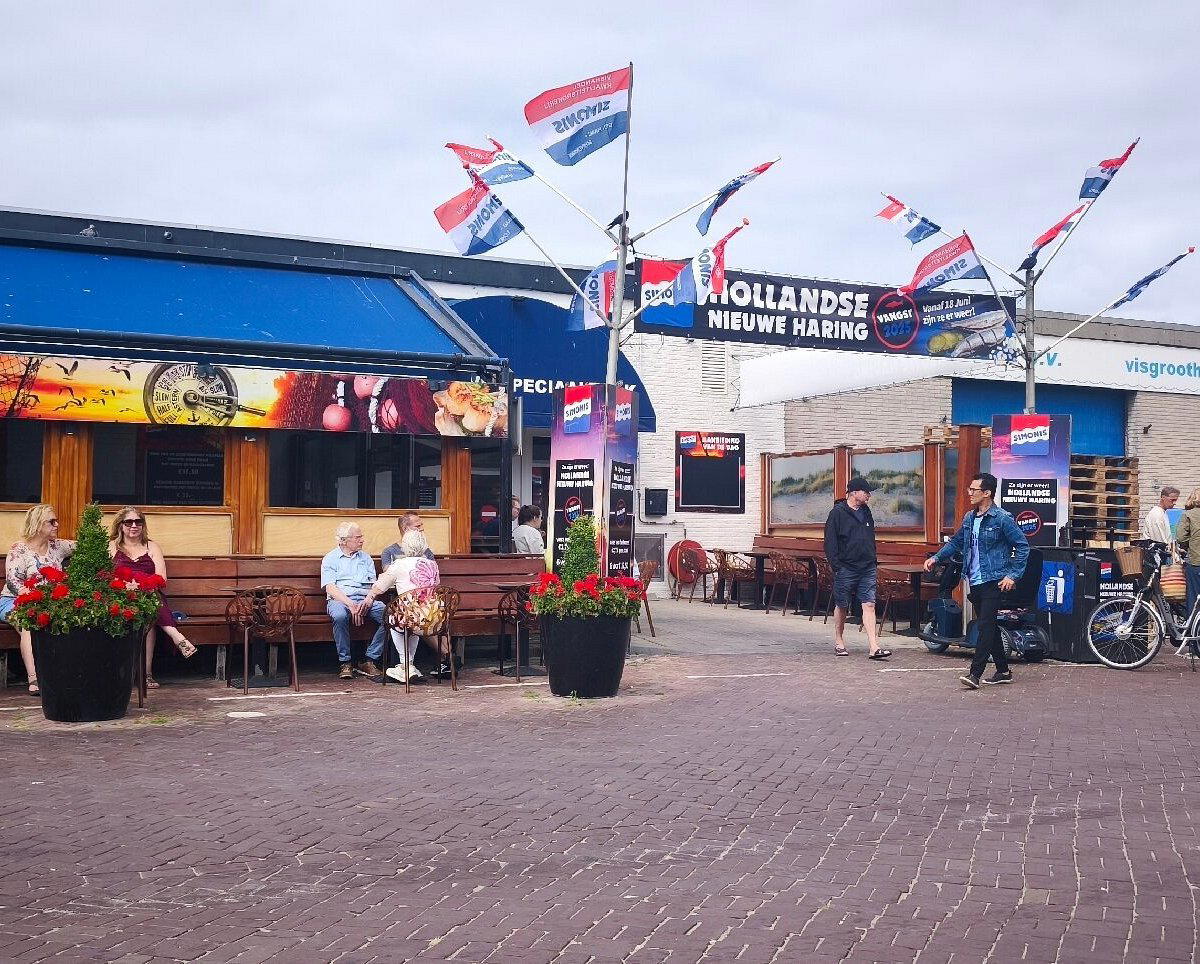 Simonis aan de Haven restaurant in The Hague, Netherlands