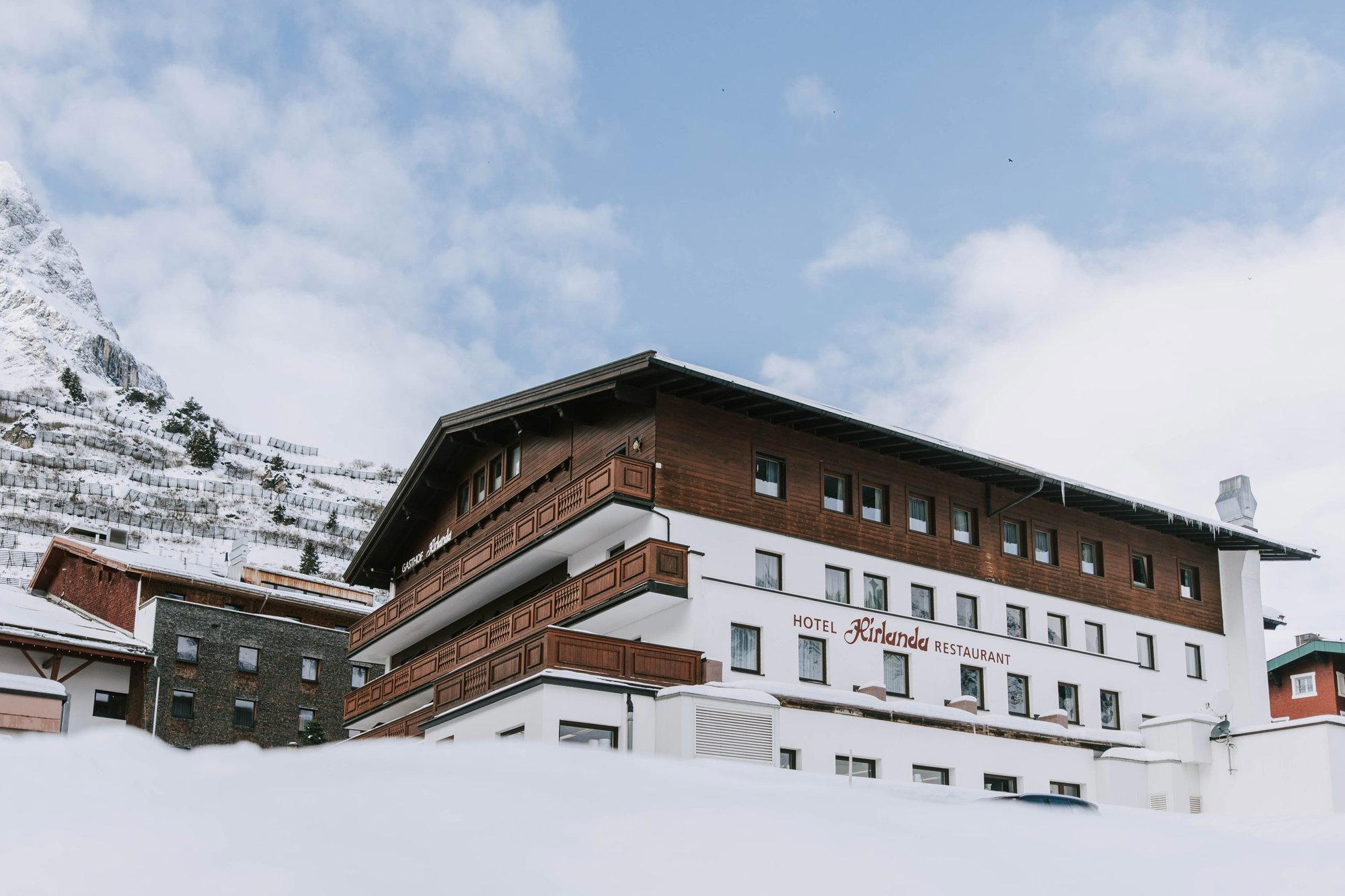 Hirlanda restaurant in Lech, Austria