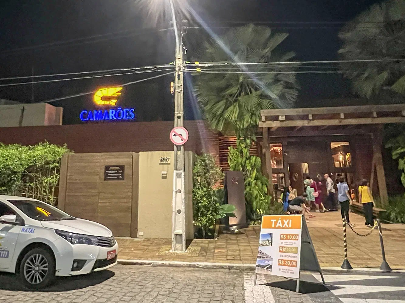 Camarões restaurant in Natal, Brazil