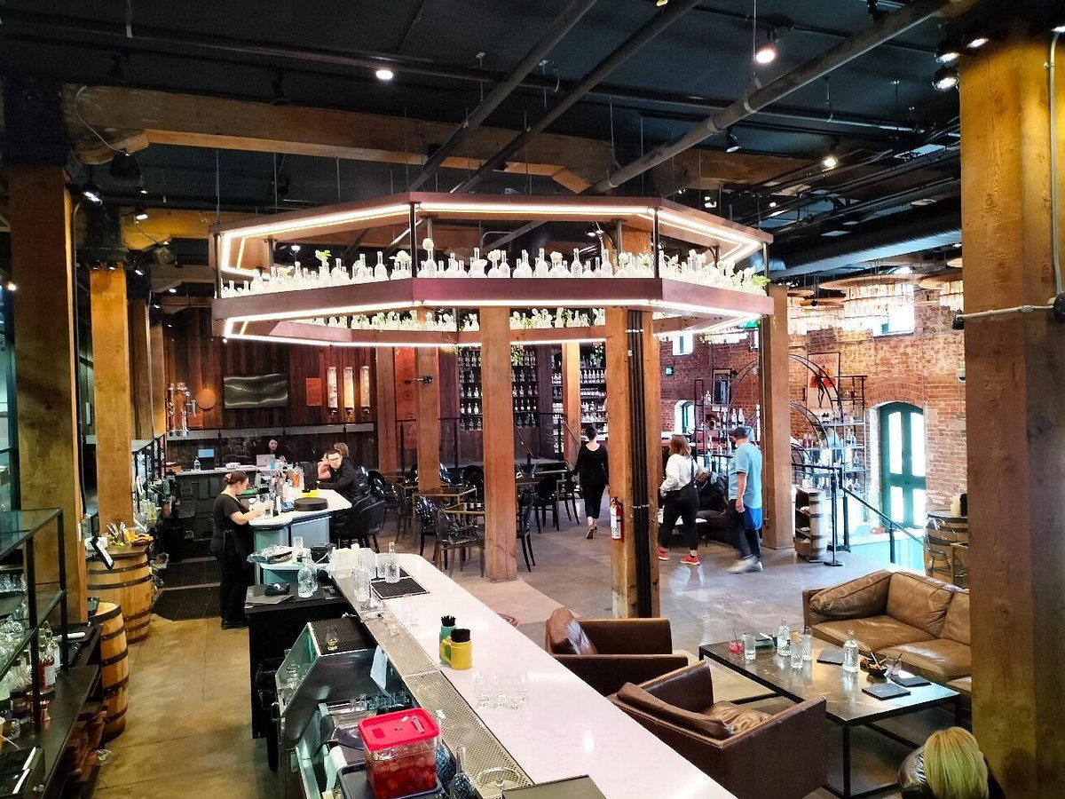 Spirits of York Distillery restaurant in Toronto, Canada