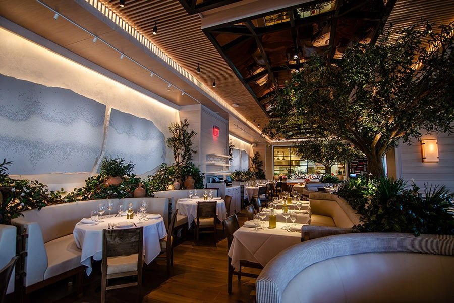 Avra Estiatorio restaurant in Boston, United States