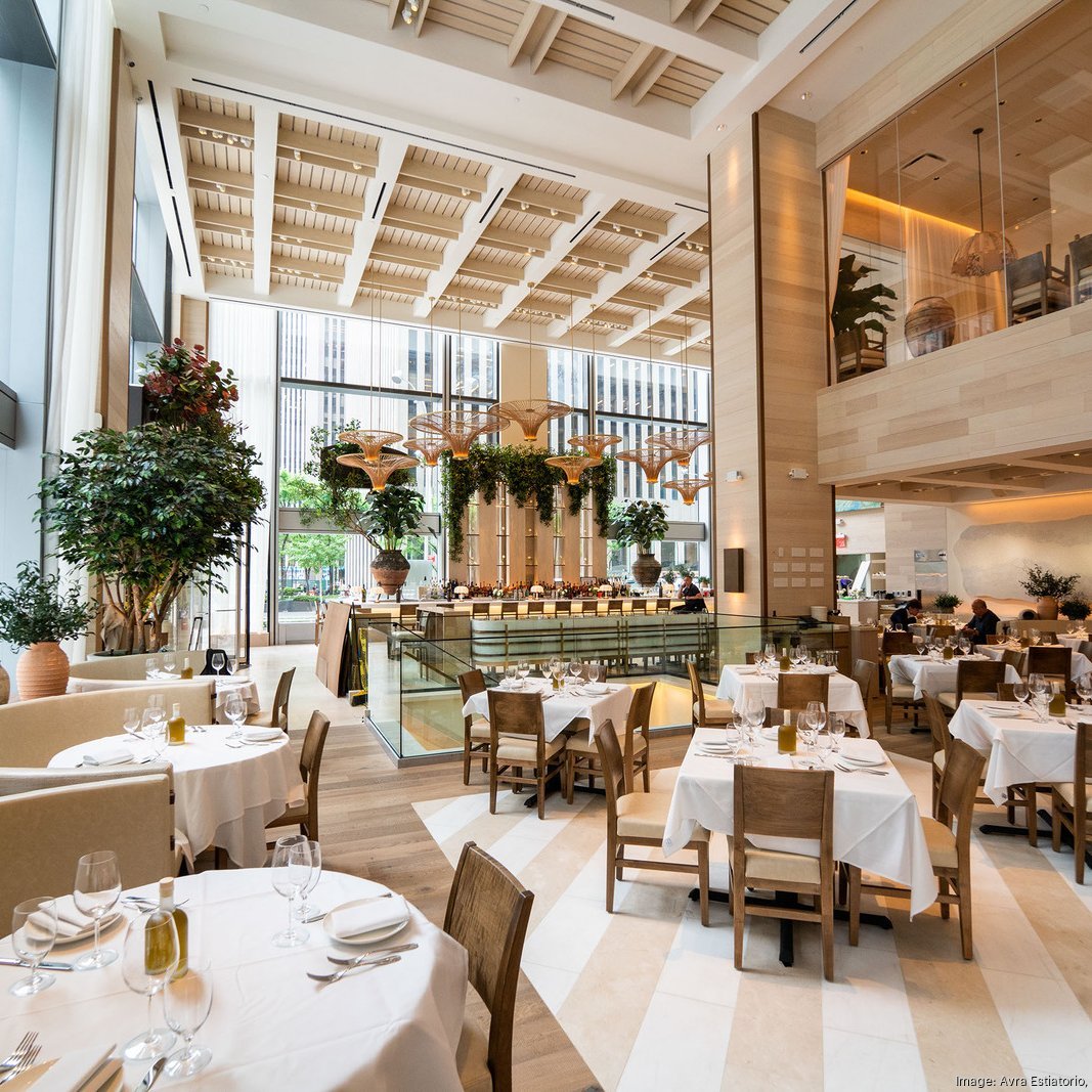 Avra Estiatorio restaurant in Boston, United States