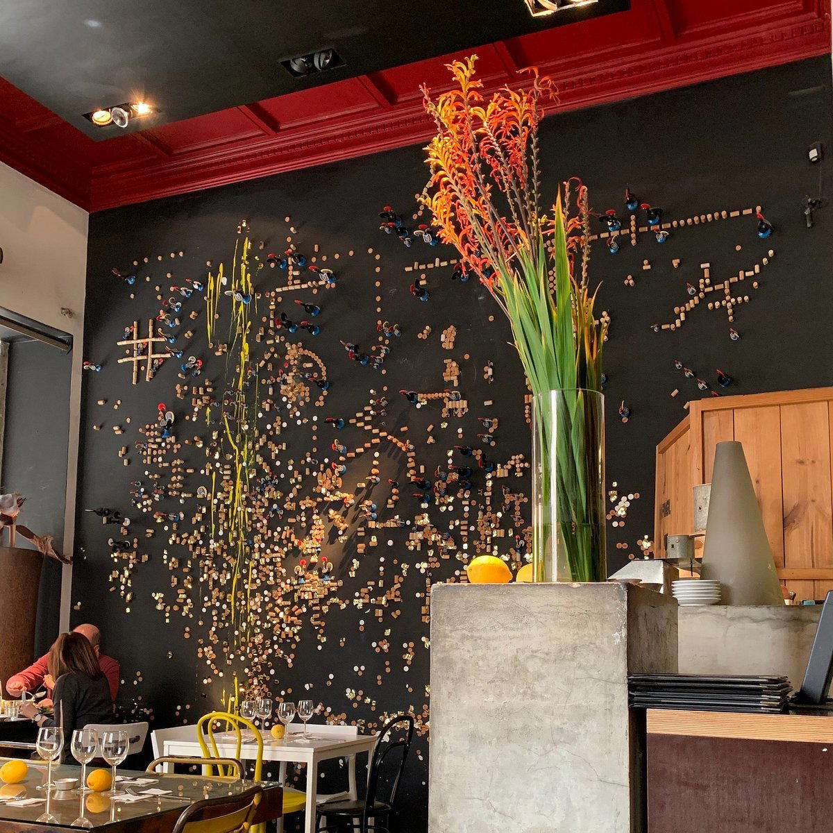 Flower Power restaurant in Lisbon, Portugal